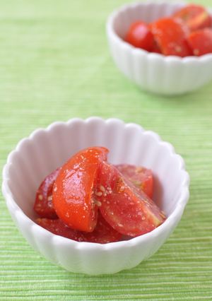 トマトのごまぽん和え-レシピのメイン写真