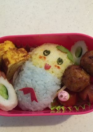 ふなっしー キャラ弁 とっても簡単！-レシピのメイン写真