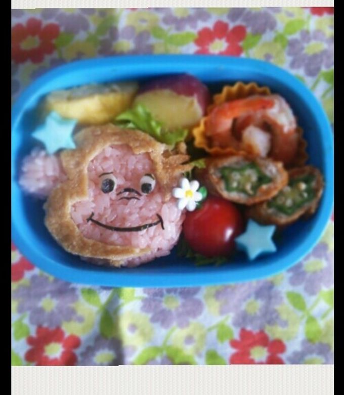 園児キャラ弁♡おさるのジョージ-レシピのメイン写真