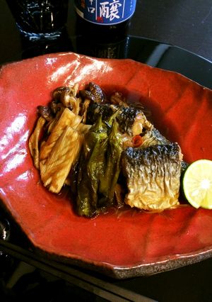 ノンフライヤーで、秋刀魚の焼きびたし-レシピのメイン写真