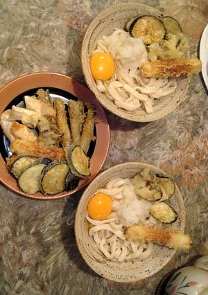 釜玉うどん-レシピのメイン写真