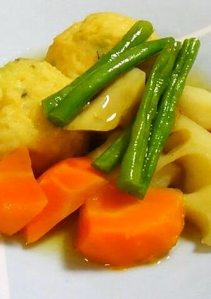 蓮根とがんもどき・インゲンの煮物♪-レシピのメイン写真