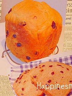 HBでふんわりやわらか黒糖レーズン食パン-レシピのメイン写真