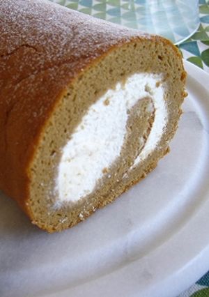 ふわふわ！モカロールケーキ-レシピのメイン写真