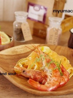 海老のクリームパスタ-レシピのメイン写真