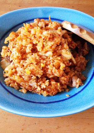 キムチチャーハン(^^)-レシピのメイン写真