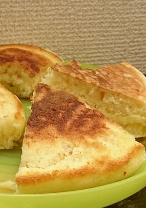 小麦粉でふわふわホットケーキ-レシピのメイン写真