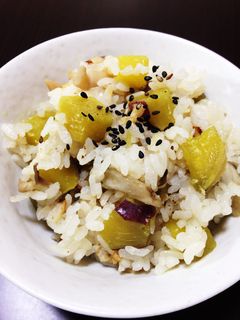 秋☆さつまいもご飯-レシピのメイン写真