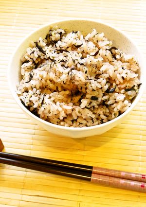 ☺入れて炊くだけ！簡単♪しそひじきご飯☺-レシピのメイン写真