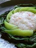 チンゲン菜のカニあんかけ