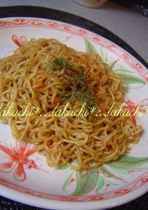 たまにはピリカラ風で　焼きそば-レシピのメイン写真