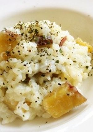 さつまいものミルクリゾット-レシピのメイン写真