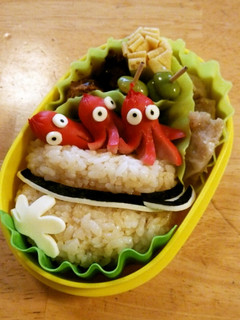 デコ弁 たこウィンナー♪-レシピのメイン写真