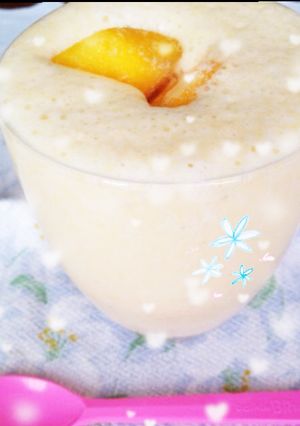 マンゴーとバナナのスムージー♡-レシピのメイン写真