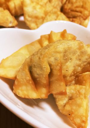 *ツナと大葉de揚げ餃子*-レシピのメイン写真