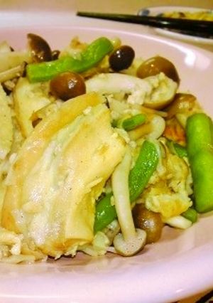 車麩とたっぷりきのこの炒め物-レシピのメイン写真