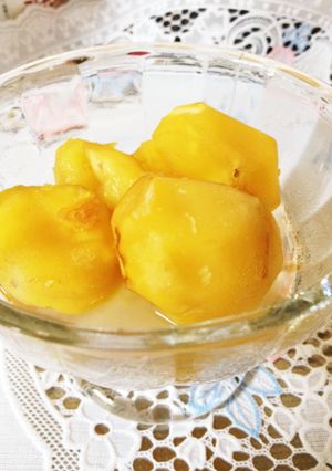 電子レンジで栗の甘露煮-レシピのメイン写真