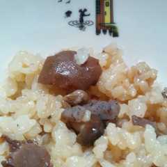 *簡単*きのこと梅の炊き込みご飯*-レシピのメイン写真
