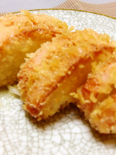 チーズ、山芋はさみ蒲鉾フライ-レシピのメイン写真