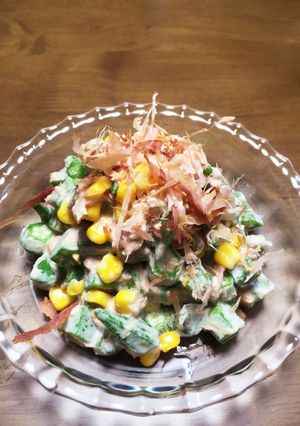 オクラ☆ツナマヨネーズ-レシピのメイン写真