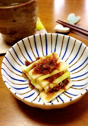 白ネギとおかかの旨蒸し-レシピのメイン写真
