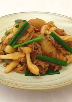 ブナピーと小結しらたき☆すき焼き風-レシピのメイン写真