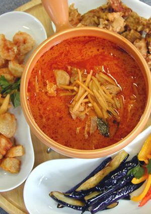 タイ風カレーフォンデュ-レシピのメイン写真