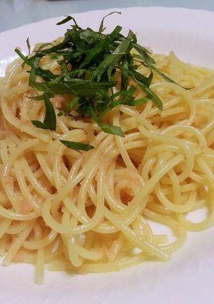 明太子スパゲッティ-レシピのメイン写真