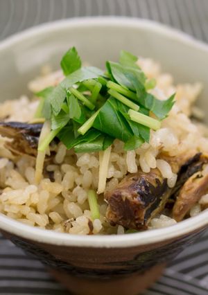土鍋ご飯☆さんまの炊込みご飯-レシピのメイン写真
