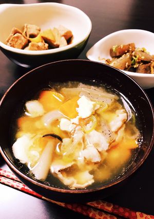 寒い日に食べたい♪具沢山なあったか豚汁-レシピのメイン写真
