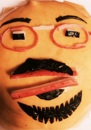 オムライスDE似顔絵-レシピのメイン写真