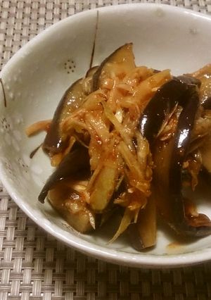 ナスとみょうがのピリ辛漬-レシピのメイン写真