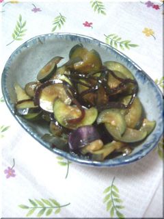 ~なすの塩こぶあえ~-レシピのメイン写真