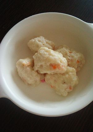 離乳食後期～☆鶏だんご(ハンバーグにも)-レシピのメイン写真