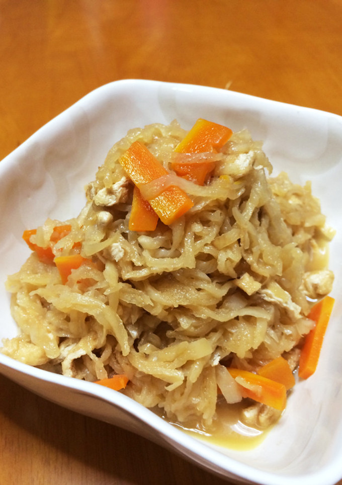 切り干し大根の煮物-レシピのメイン写真