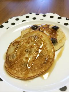 【朝食フェス】ブルーベリー・パンケーキ-レシピのメイン写真