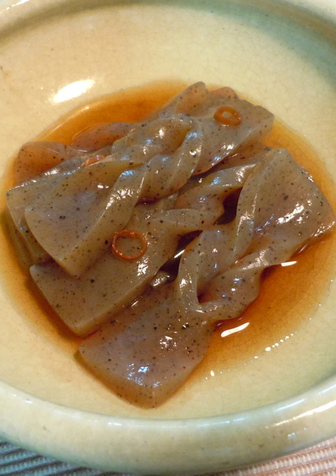 こんにゃくの煮しめ-レシピのメイン写真
