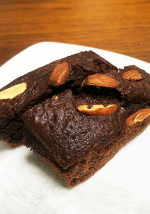 ブラウニー☆ふんわり軽め仕上がり-レシピのメイン写真