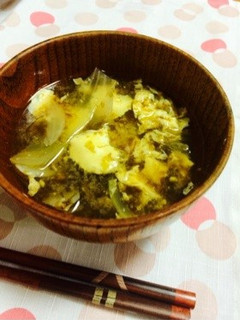 のりたま味噌汁-レシピのメイン写真