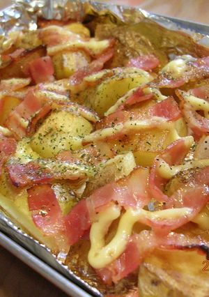 トースターでお手軽♪焼きじゃがベーコン-レシピのメイン写真