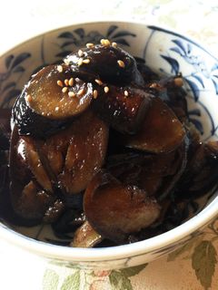うちの茄子の甘辛煮-レシピのメイン写真