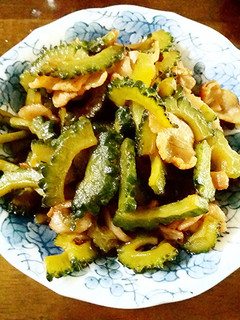 とまらないっ!ゴーヤと豚の醤油炒め-レシピのメイン写真