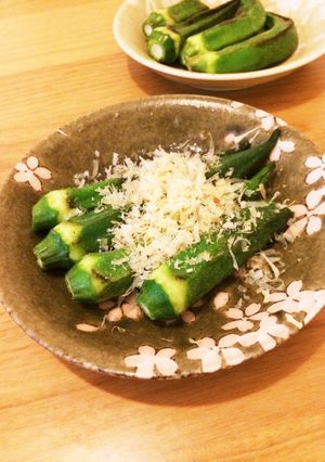 ヘタまで食べよう！おくらのソテー-レシピのメイン写真