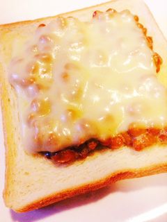 納豆トースト☆-レシピのメイン写真