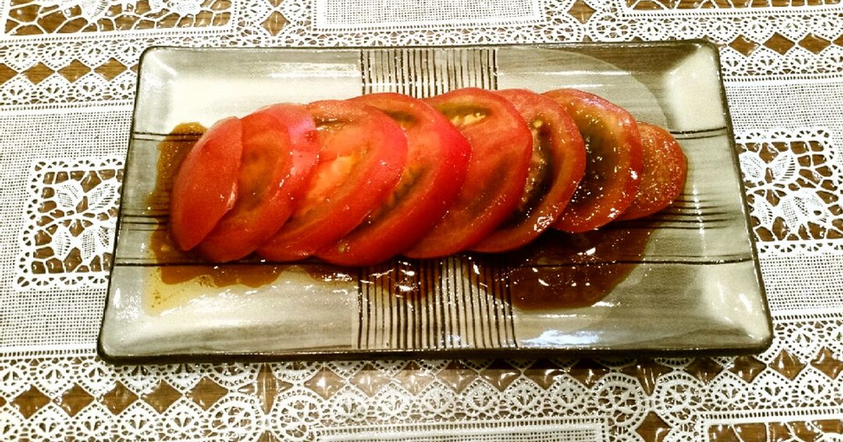 うまうま♡冷やしトマトの中華だれ by にーっしまみ 【クックパッド