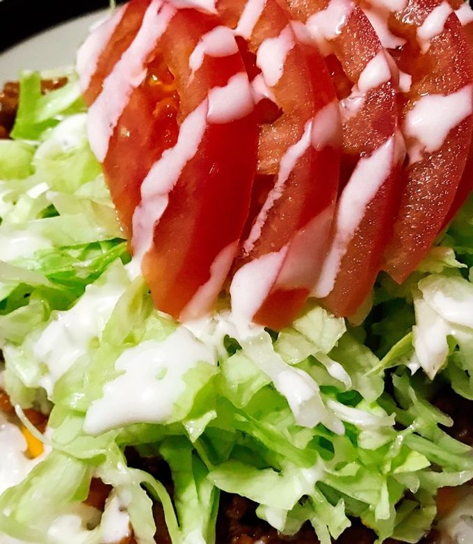 大人も子供も大満足！白タコライス！-レシピのメイン写真