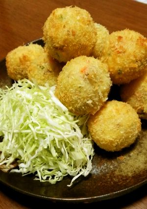 家の定番！まんまるコロッケ-レシピのメイン写真