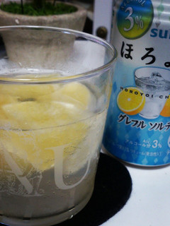 グレフルソルティうまい飲み方( ˙³˙)-レシピのメイン写真