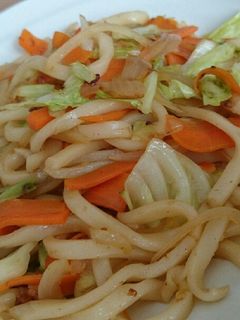 簡単野菜の焼きうどん-レシピのメイン写真