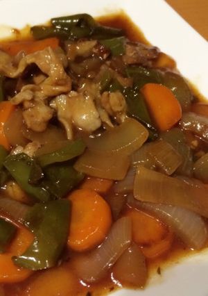簡単☆豚コマとお野菜でさっぱり煮-レシピのメイン写真